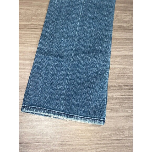 Y2K The Limited Denim 917 Women's 10 Short Boot Cut Stretch Blue Mid Rise - Picture 9 of 12